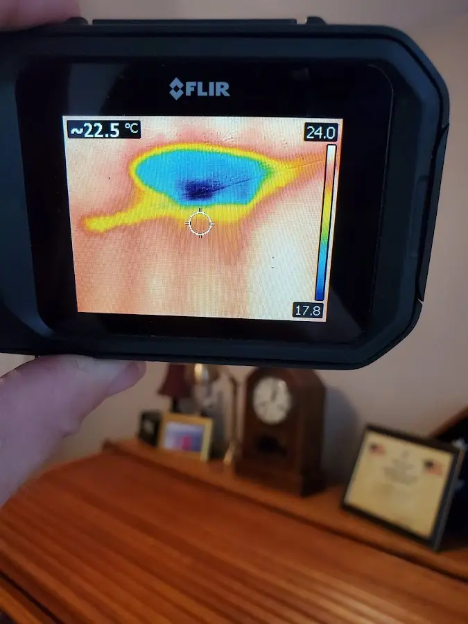 Thermal imaging inspection for water damage in Independence